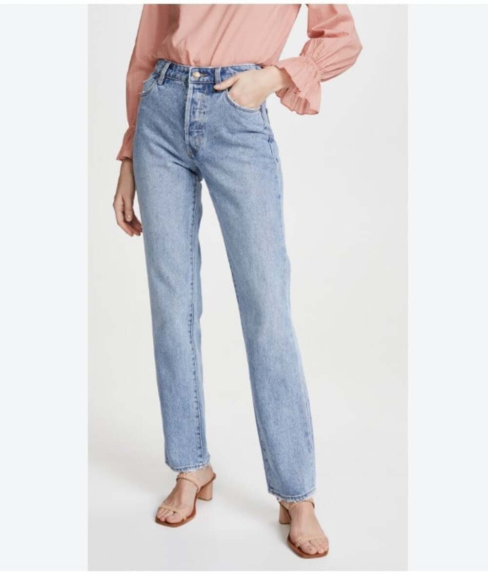 Rolla's Classic Straight Jeans Womens 29 Blue High Rise Regular Fit Denim